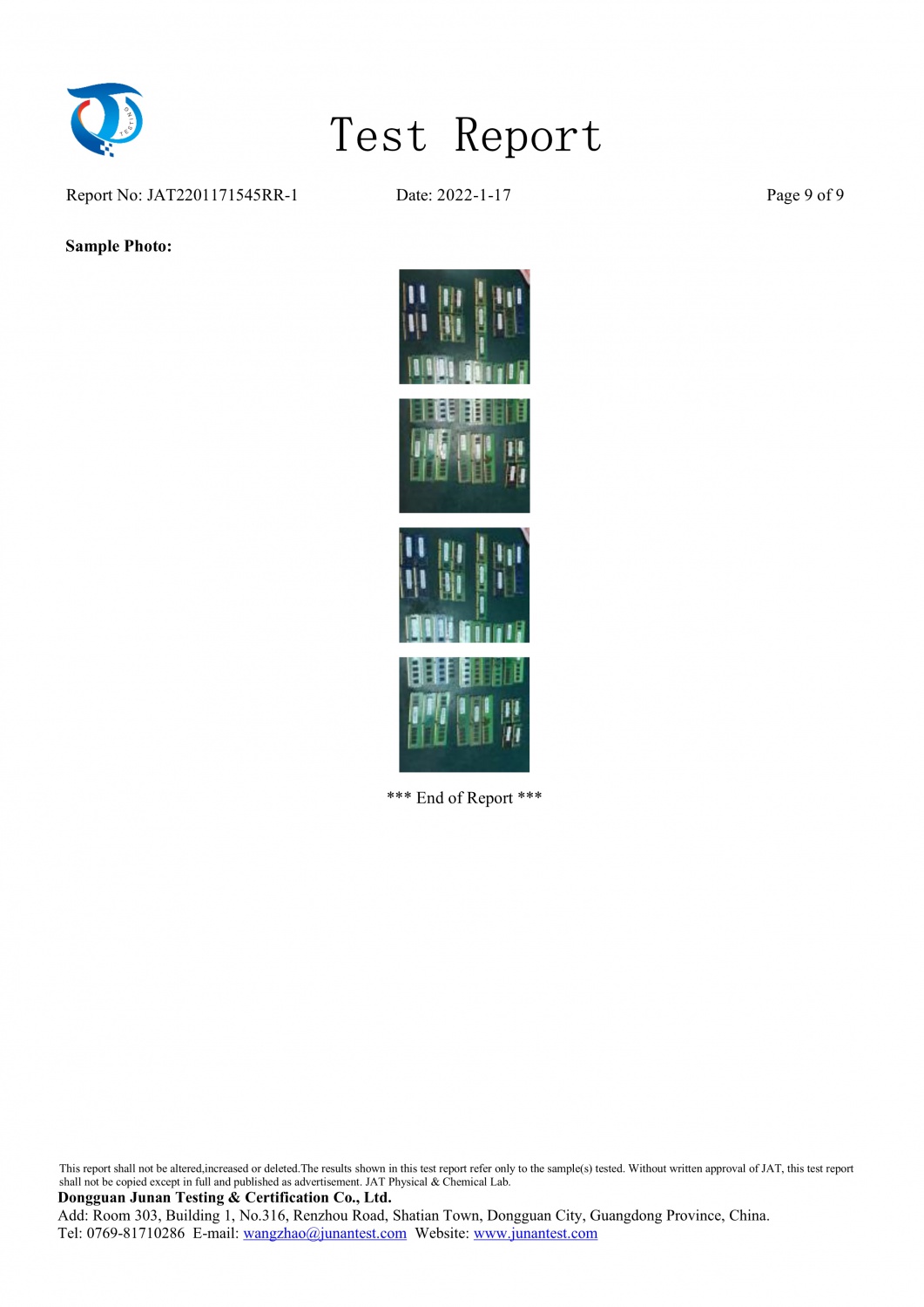 042513555045_0JAT2201171545RR-1ROHS报告内存条_9